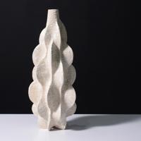 Large Julie Nelson RIPPLE SPINE IV Vase , Vessel, 23H - Sold for $1,088 on 11-16-2025 (Lot 678).jpg